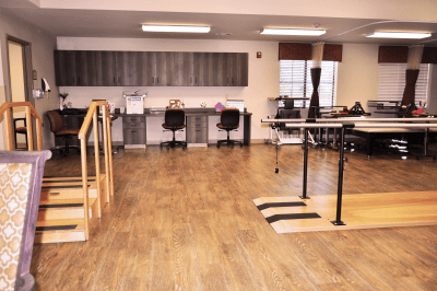Rehabilitation Space at Patriot Rehab